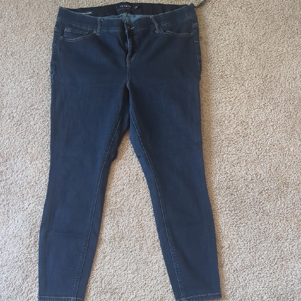 Gloria Vanderbilt Dark Blue Skinny Jeans